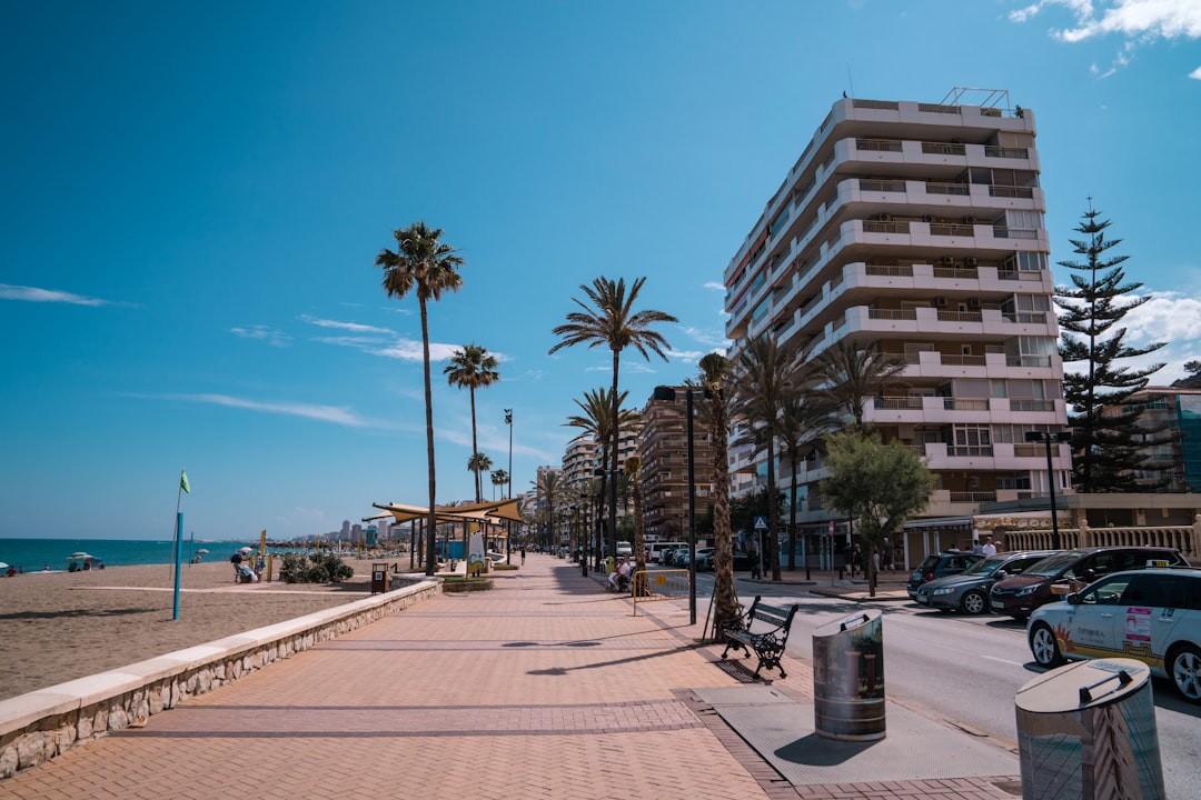 Fuengirola seafront promenade and beach — Costa del Sol property popular with northern European buyers