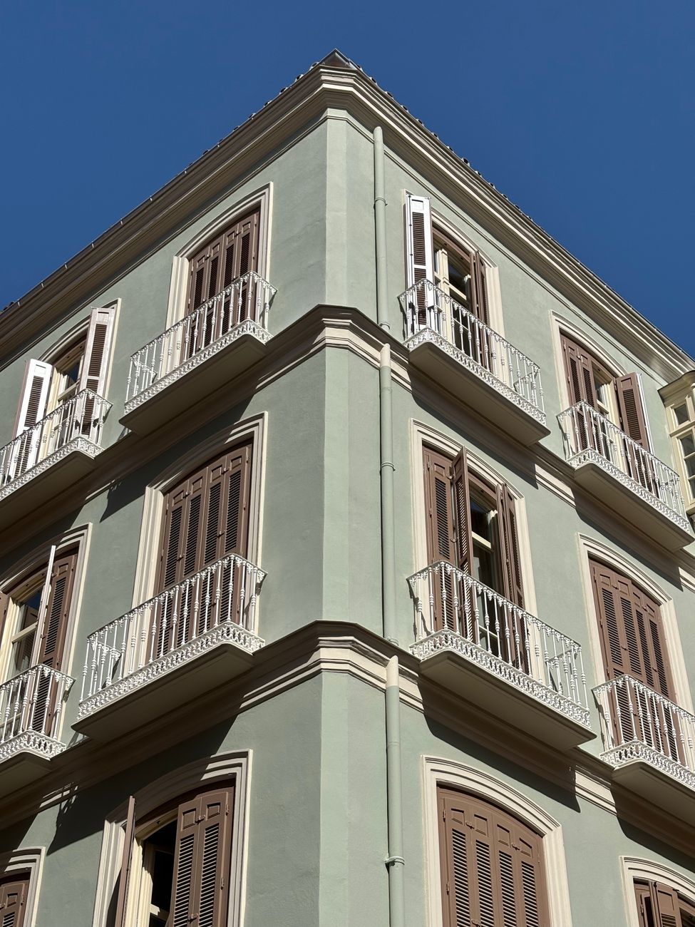Renovated buildings in Málaga Soho district — urban properties financed by international buyers