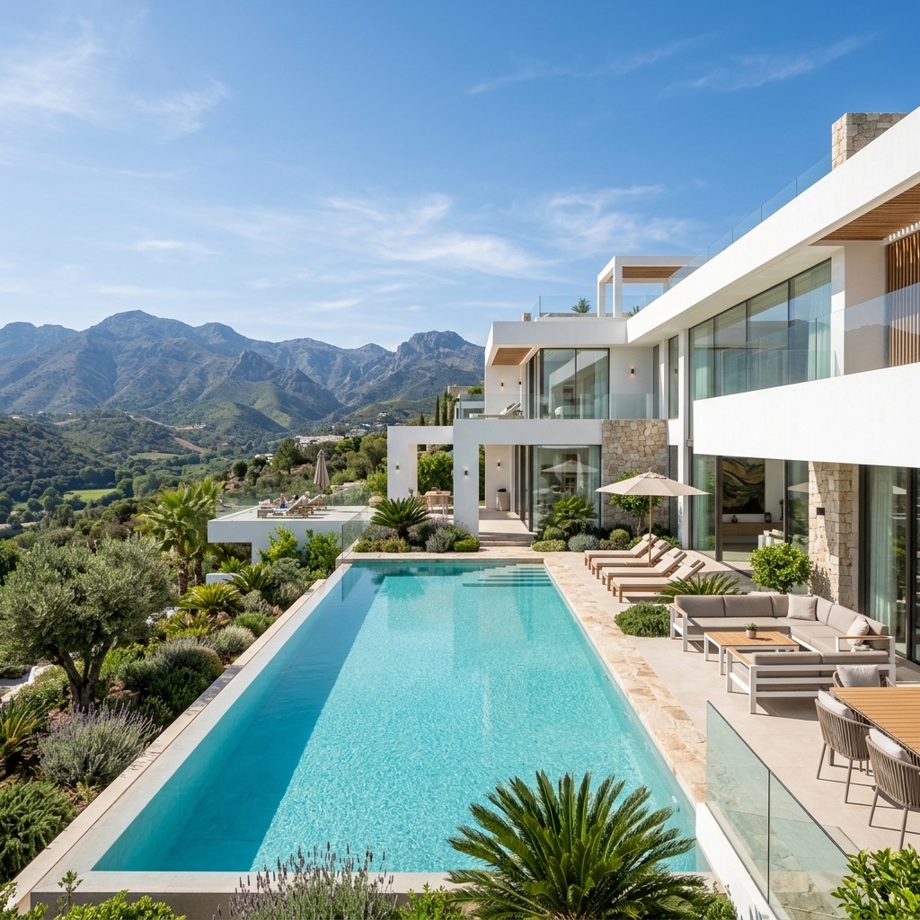 Luxury villa with panoramic views in La Zagaleta, Benahavís