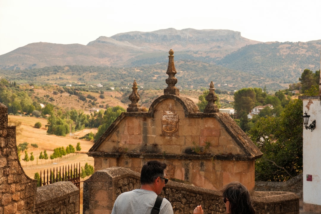 British buyers viewing property on the Costa del Sol, Spain